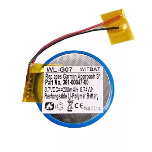 高品質電池 Garmin 361-00047-00