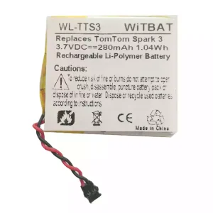 高品質電池 TomTom Spark 3,PP332727