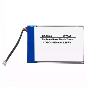 高品質電池 Barnes & Noble Nook simple Touch BNRV300 BNTV350,S11ND018A,MLP305787