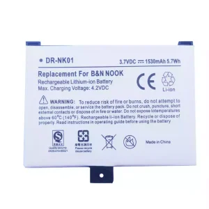 高品質電池 Barnes & Noble NOOK BNRV100 BNRB1530,BNRZ1000,BNRB454261