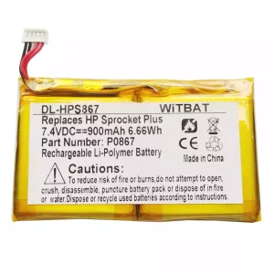 高品質電池 HP Sprinter Plus Pocket Photo Printer,P0867