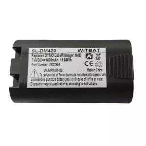 高品質電池 DYMO LabelManager 360D,420P,Rhino 4200,Rhino 420P,Rhino 5200,Rhino LM 360D