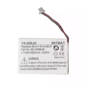 高品質電池 Garmin 361-00056-12