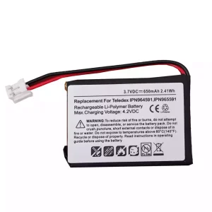 高品質電池 Teledex IPN964591,IPN965591,BATT-IPN