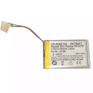 高品質電池 Sony Walkman NW-A306,NW-A307,LIS1650