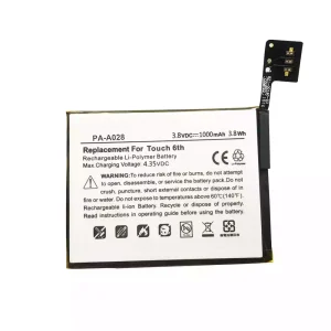 高品質電池 iPod Touch 6,A1574,A1641,020-00425