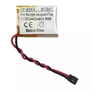 高品質電池 Google Jacquard Tag