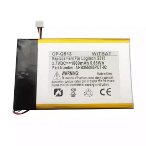 高品質電池 Logitech G913 G913 TKL,G915 G915 TKL,AHB355085PCT-02