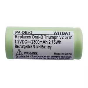 高品質電池 Braun Oral-B D25,D28,D29,D30,D32,D34,P5000,P6000,P7000