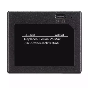 高品質電池 Lockin V5 Max,S50M,S6 Max,684360
